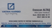 Vatan Kargo Bitlis Şubesi