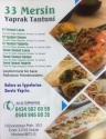 33 Mersin Yaprak Tantuni