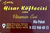 Tarihi Hisar Köftecisi