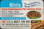 Bitlis Kıymalı Ekmek ve Lahmacun Salonu